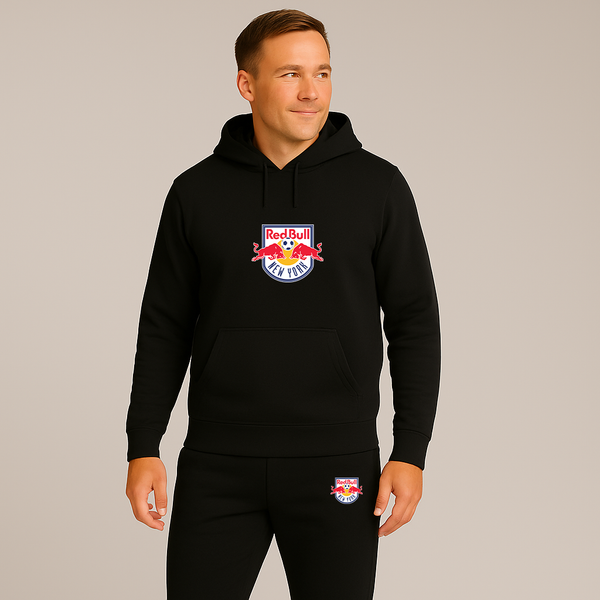 Men's New York Red Bulls FC Hoodie Joggers Set