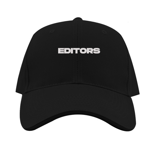 Editors  Logo  Dad Baseball Cap Hat