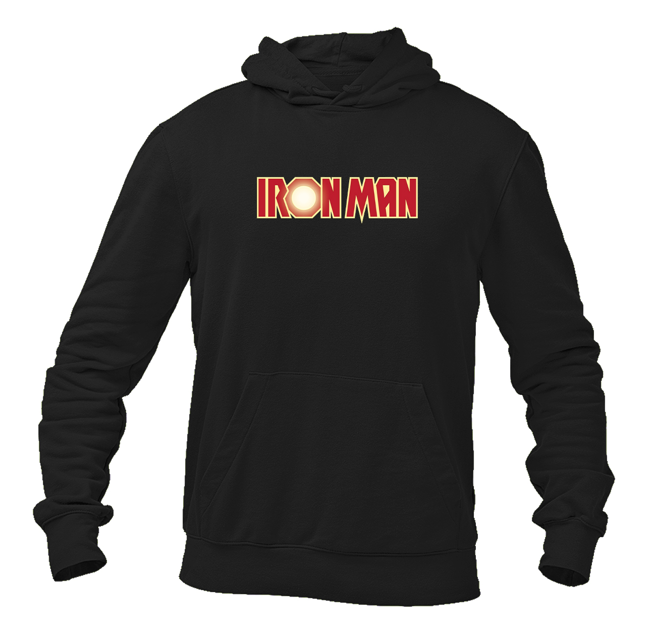 Men's Iron Man Marvel Superhero Pullover Hoodie
