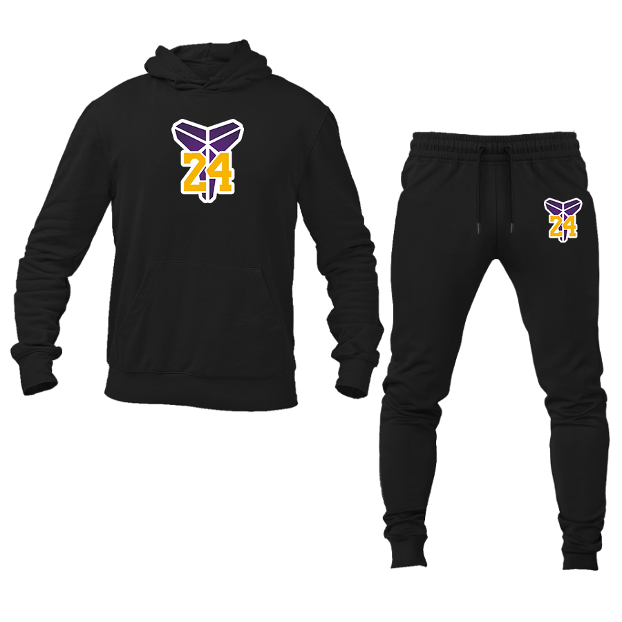 Men's Kobe Bryant Mamba 24 Hoodie Joggers Set