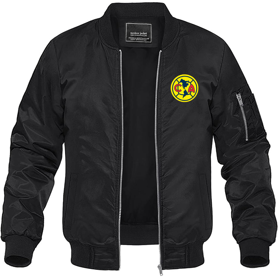 Men's Club America Football Lightweight Bomber Jacket
