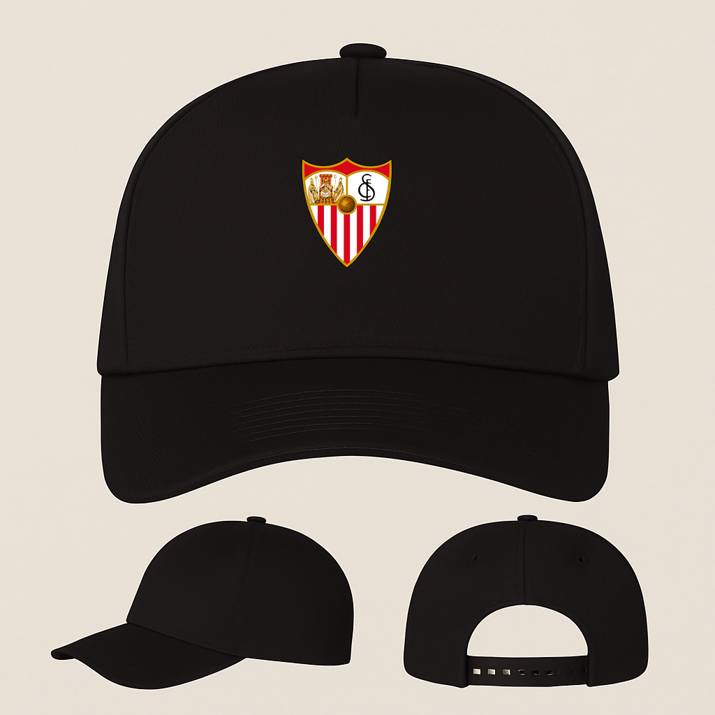 Sevilla FC Five Panel Twill Snapback Cap