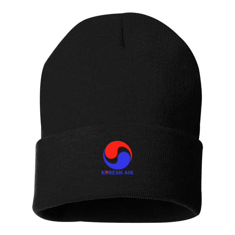 Korean Air Logo Beanie Hat