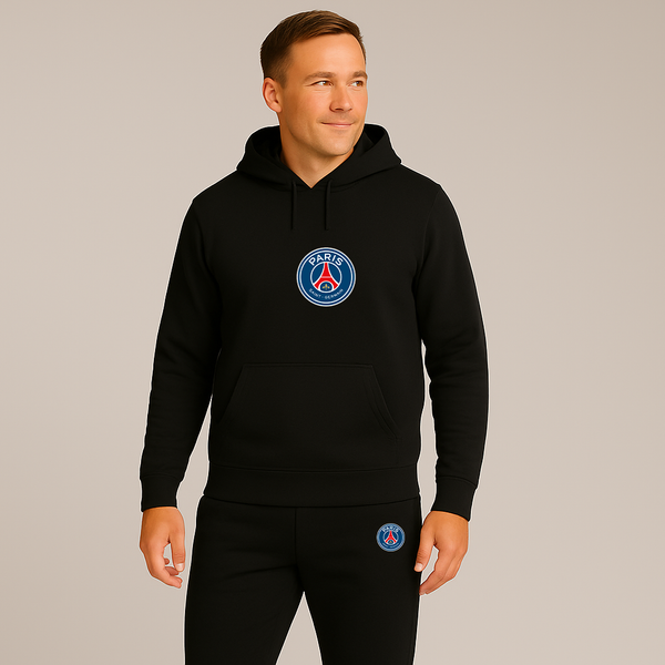 Men’s Paris-Saint Germain Soccer Logo Hoodie Joggers Set