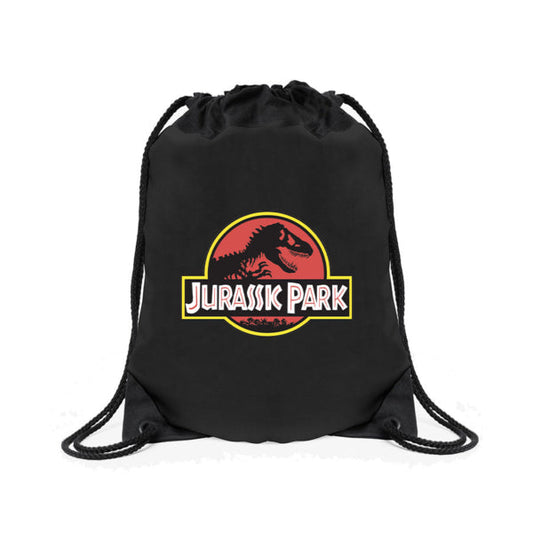 Jurassic Park Movie Drawstring Bag