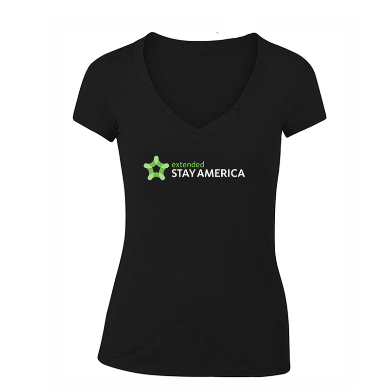 Women's Extended Stay America V-Neck T-Shirt