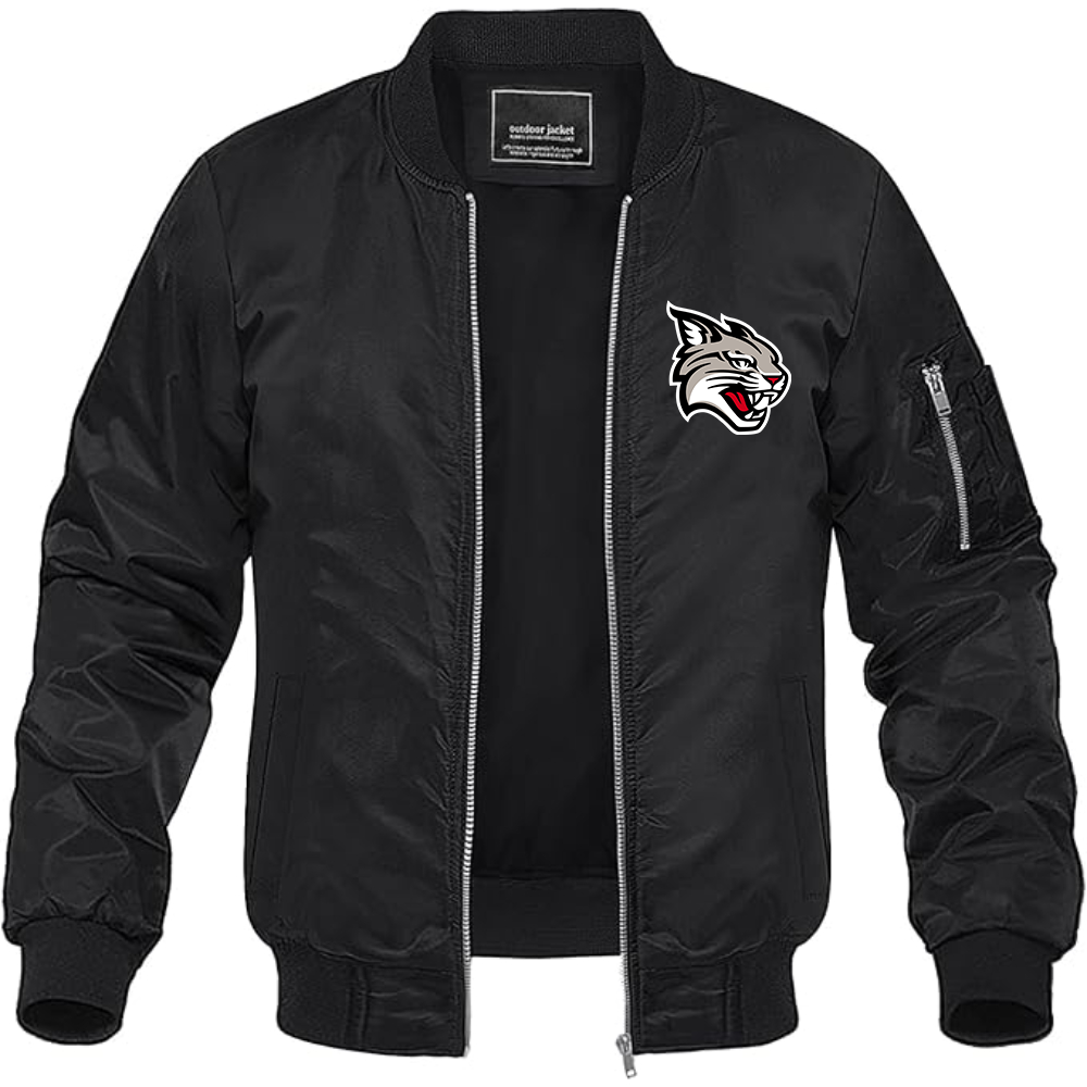 Men's Davidson Wildcats Lightweight Bomber Jacket