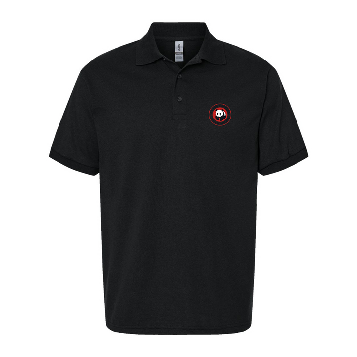 Men's Panda Express Dry Blend Jersey Polo - Black