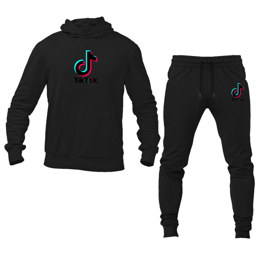 Men's TikTok Social Hoodie Joggers Set