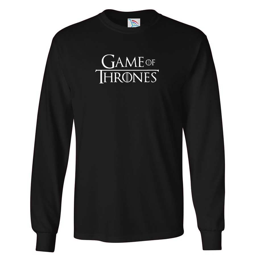 Men's Game of Thrones TV Show Long Sleeve T-Shirt