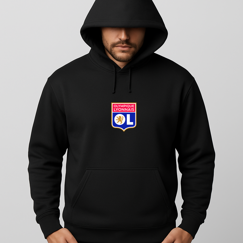 Men's Olympique Lyonnais FC Pullover Hoodie