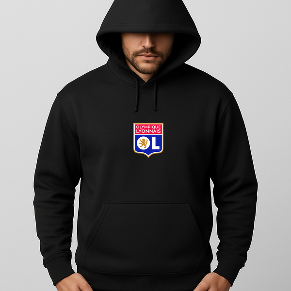 Men's Olympique Lyonnais FC Pullover Hoodie