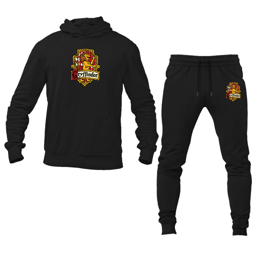 Men's Gryffindor Harry Potter Movie Team Hoodie Joggers Set