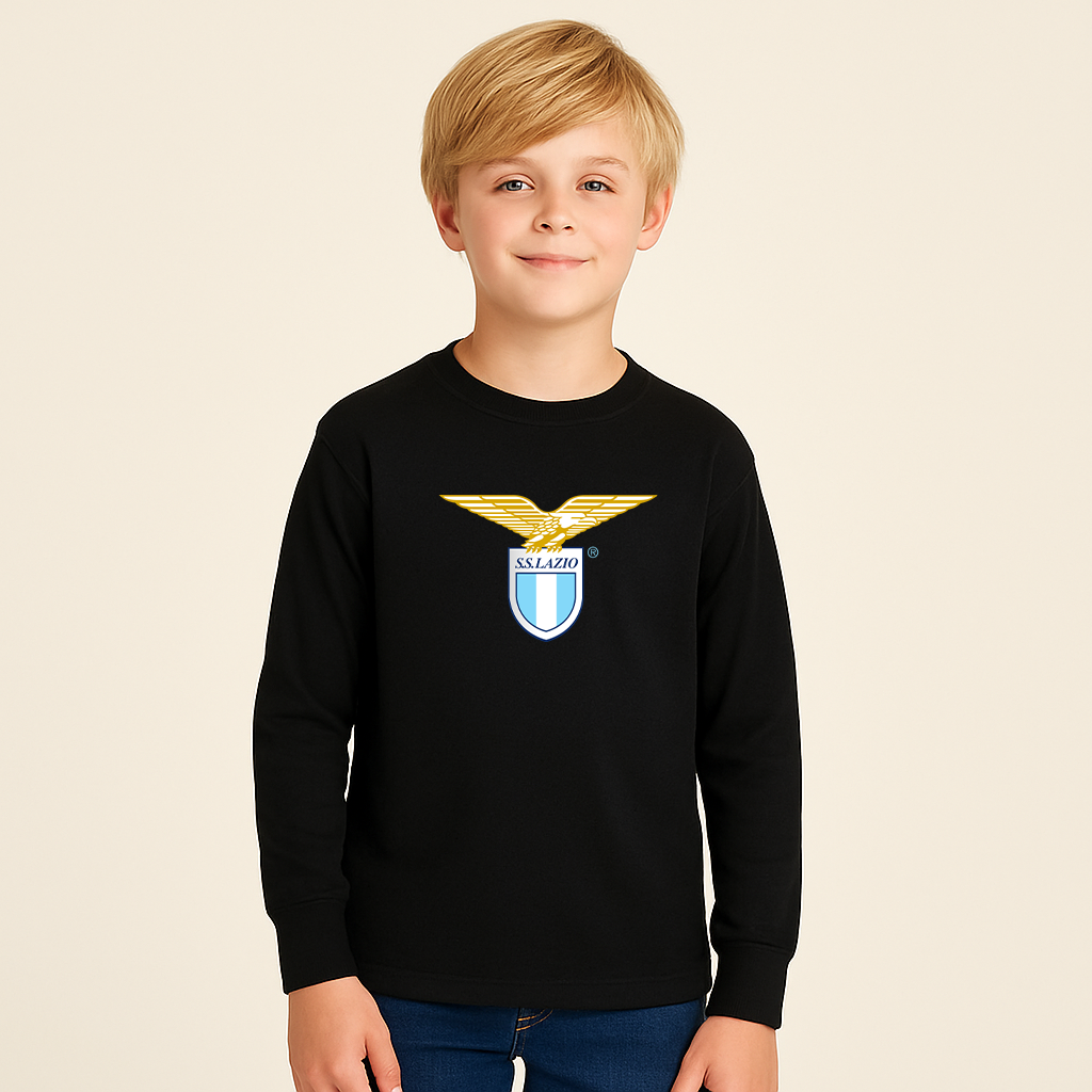 Youth Kids Lazio FC Long Sleeve T-Shirt