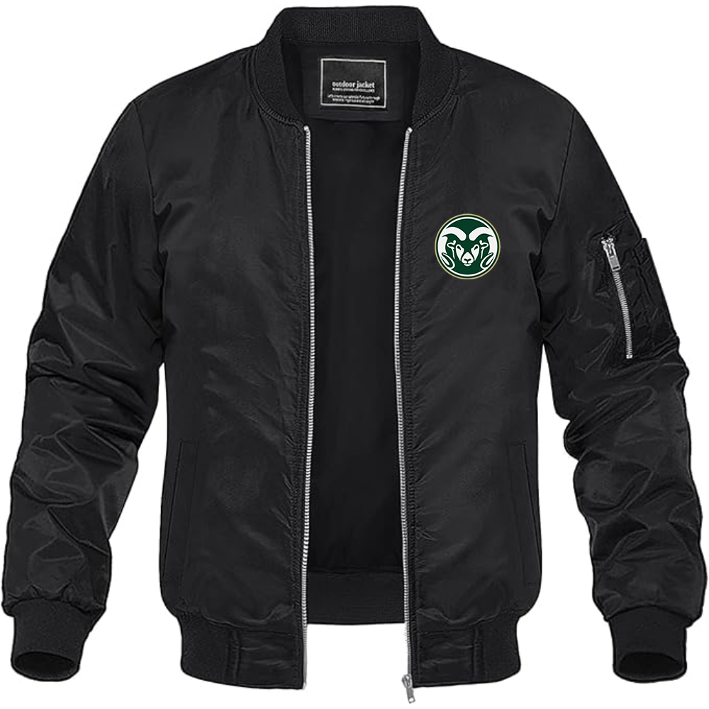 Men's Colorado State Rams Lightweight Bomber Jacket
