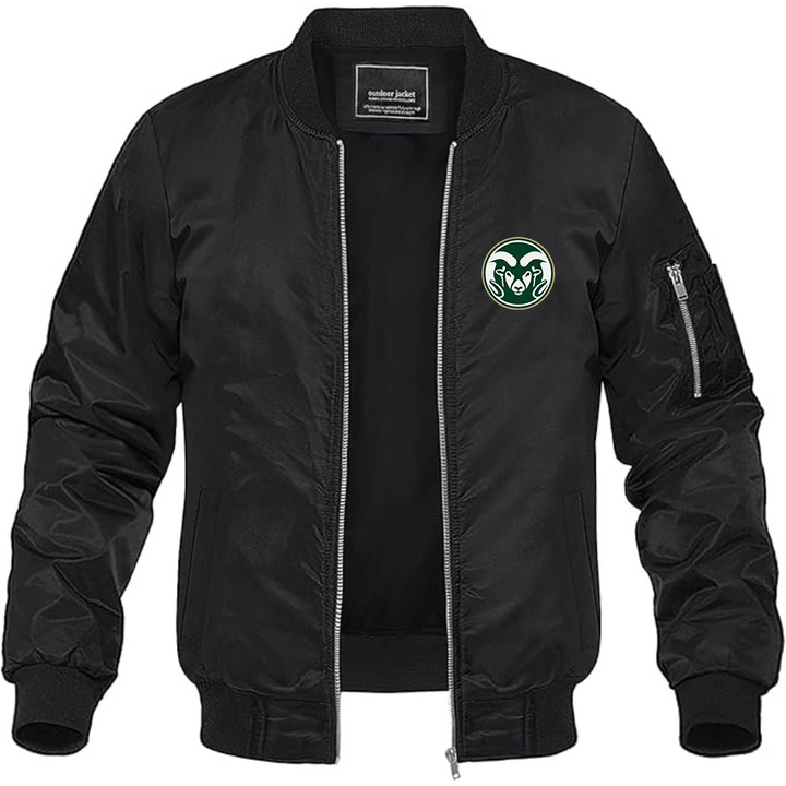 Men's Colorado State Rams Lightweight Bomber Jacket