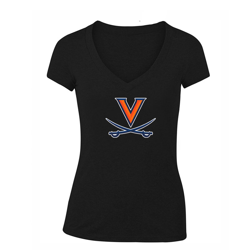 Women's Virginia Cavaliers V-Neck T-Shirt