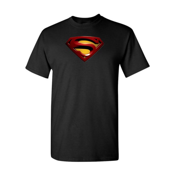 Youth Kids Superman Superhero Cotton T-Shirt