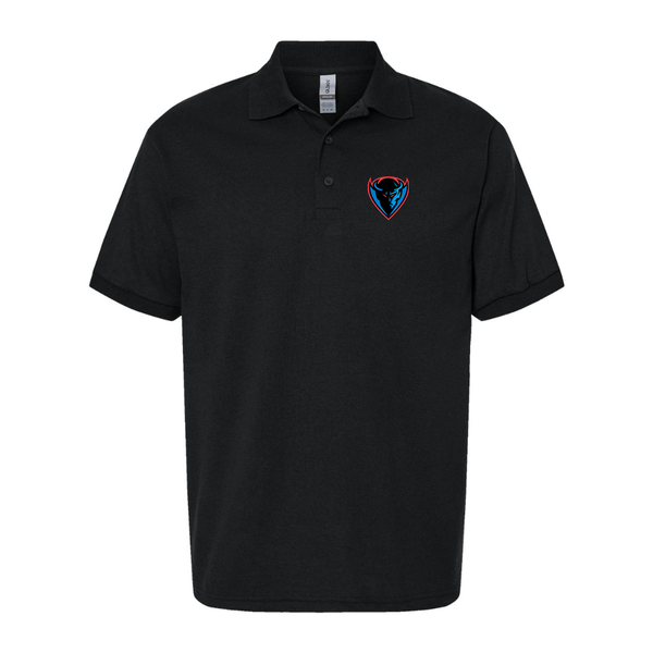 Men's DePaul Blue Demons Dry Blend Jersey Polo