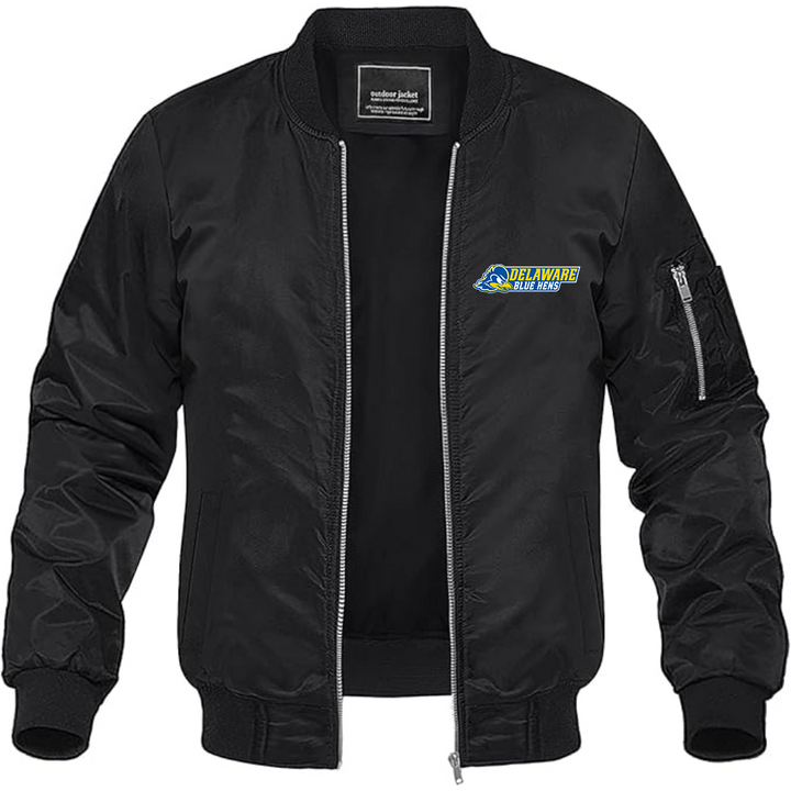 Men's Delaware Blue Hens Lightweight Bomber Jacket