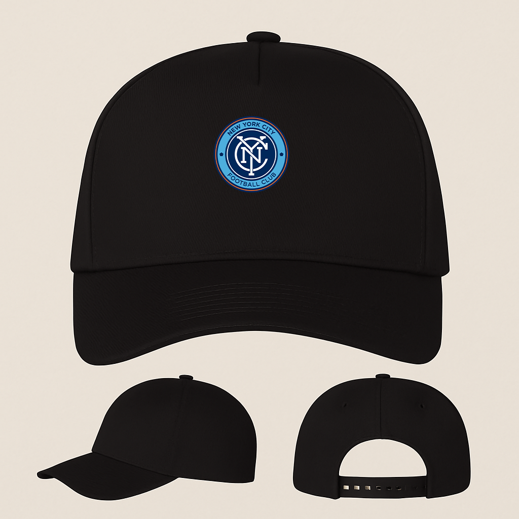 New York City FC   Five Panel Twill Snapback Cap