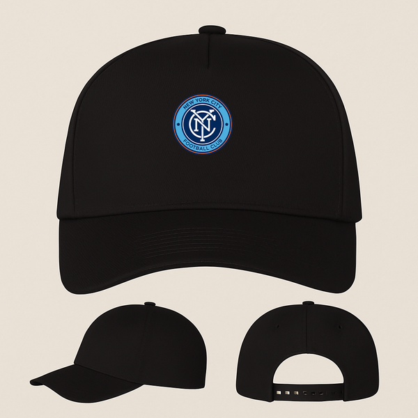 New York City FC   Five Panel Twill Snapback Cap