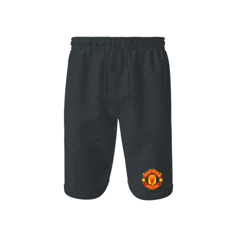 Men's Manchester United Soccer Athletic Fleece Shorts