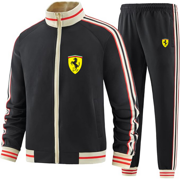 Men's  Ferrari Motorsport Car - Premium Two-Piece Designer Tracksuit