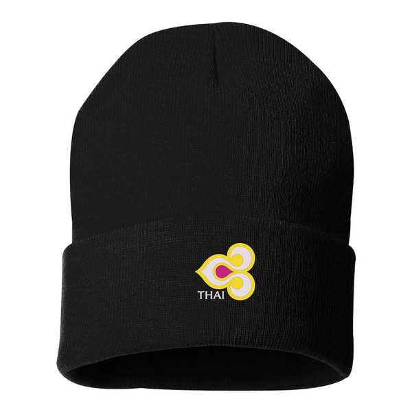Thai Airlines Logo Beanie Hat