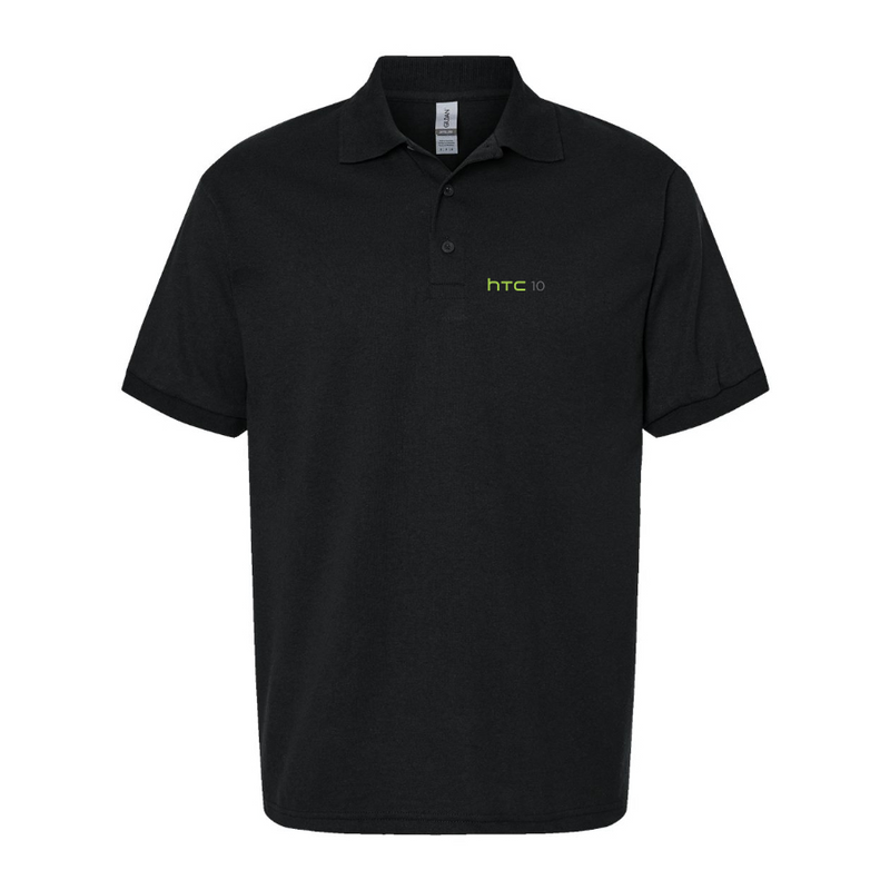 Men's HTC 10 Logo Dry Blend Polo
