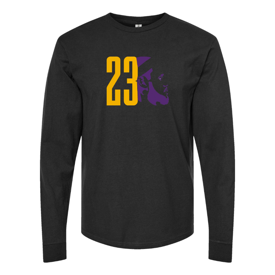 Youth Kids Lebron James 23 Long Sleeve T-Shirt