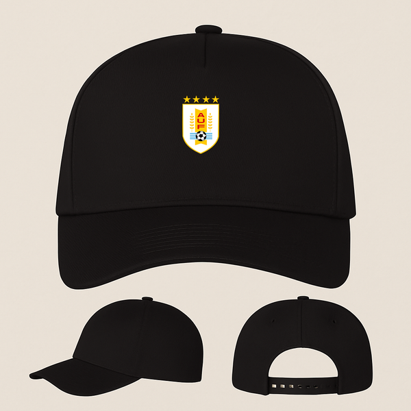 Uruguay National Soccer Team Five Panel Twill Snapback Cap