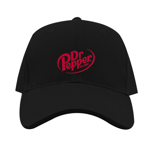 Dr Pepper Logo  Dad Baseball Cap Hat