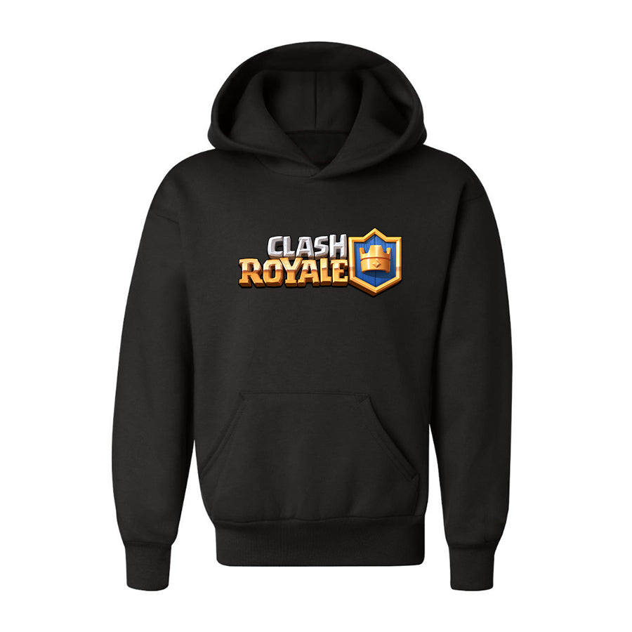 Youth Kids Clash Royale Game Pullover Hoodie