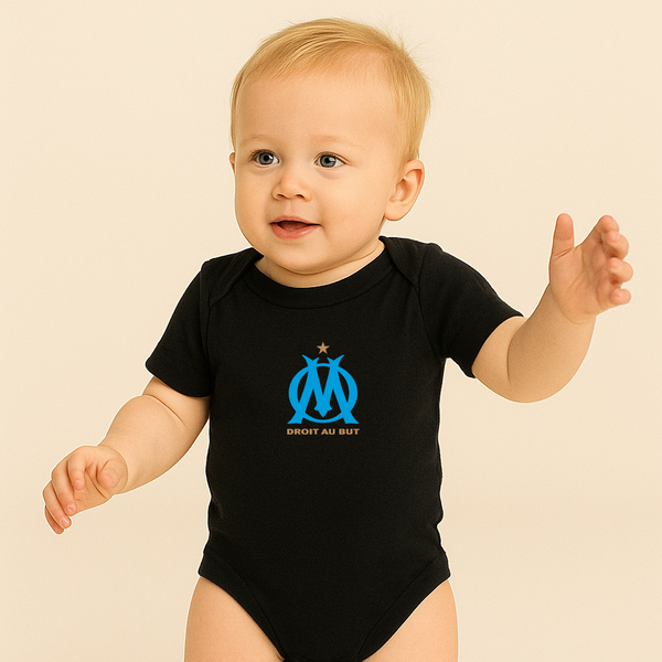 Olympique de Marseille FC Baby Romper Onesie