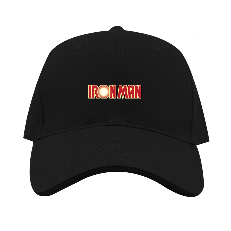 Iron Man Marvel Superhero Dad Baseball Cap Hat