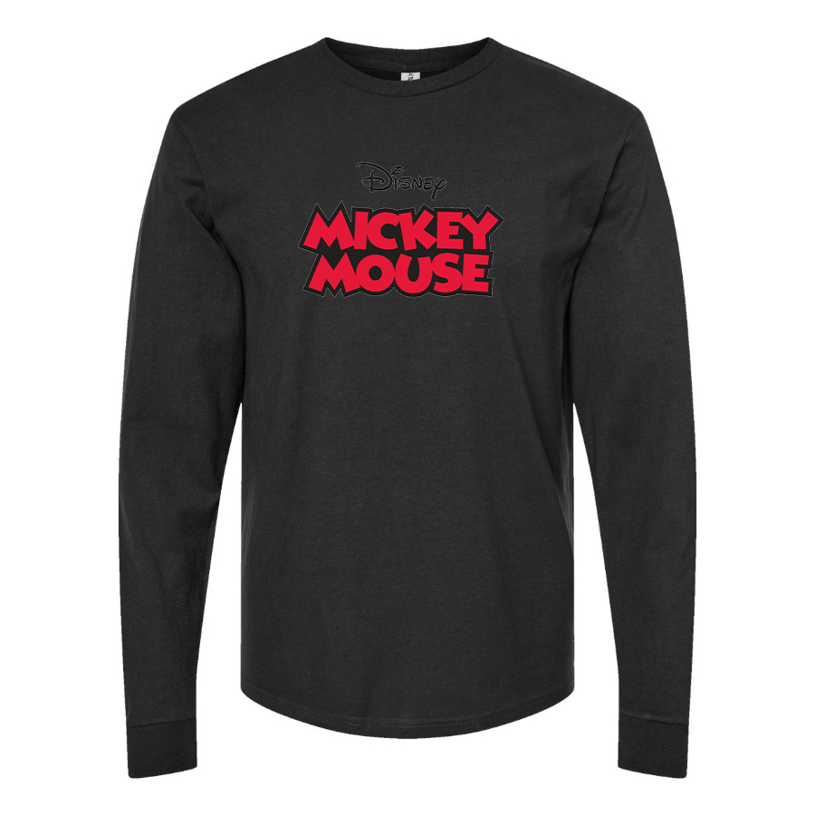 Men's Mickey Mouse Disney Long Sleeve T-Shirt