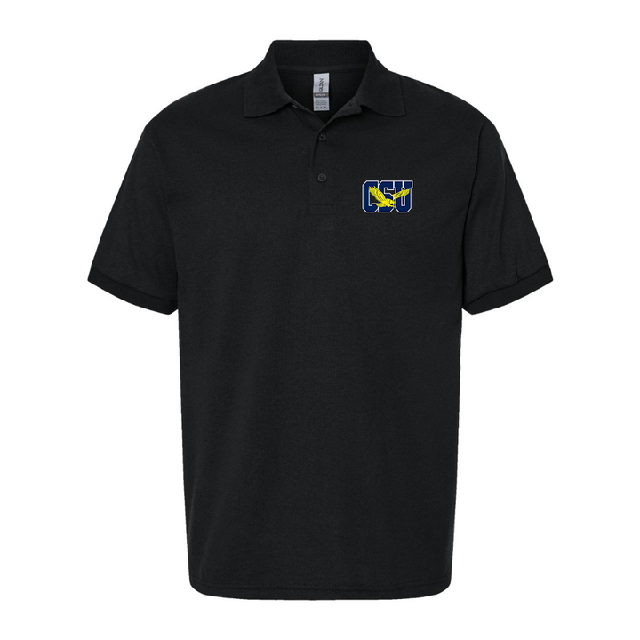 Men's Coppin State Eagles Dry Blend Jersey Polo - Black
