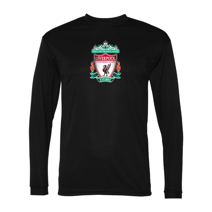 Men’s Liverpool Football Club Est.1892  Polyester Long Sleeve T-Shirt