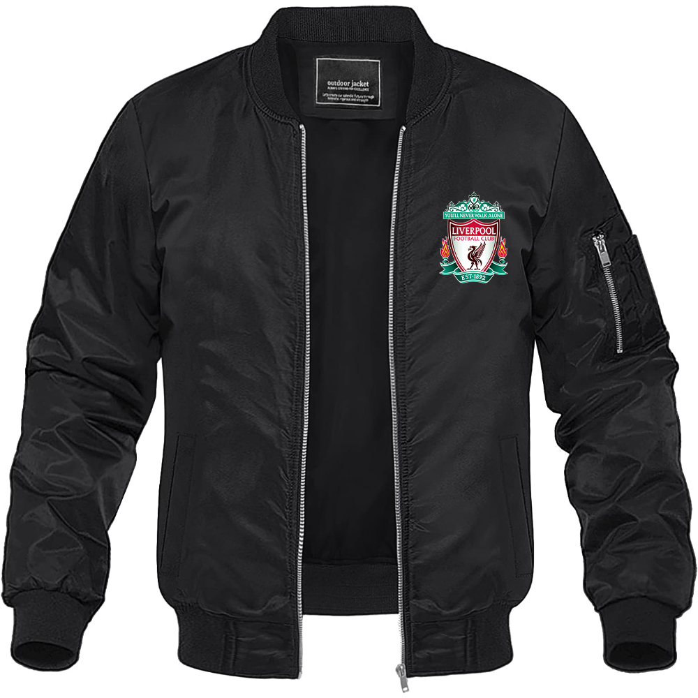Men's Liverpool Football Club Est.1892 Lightweight Bomber Jacket