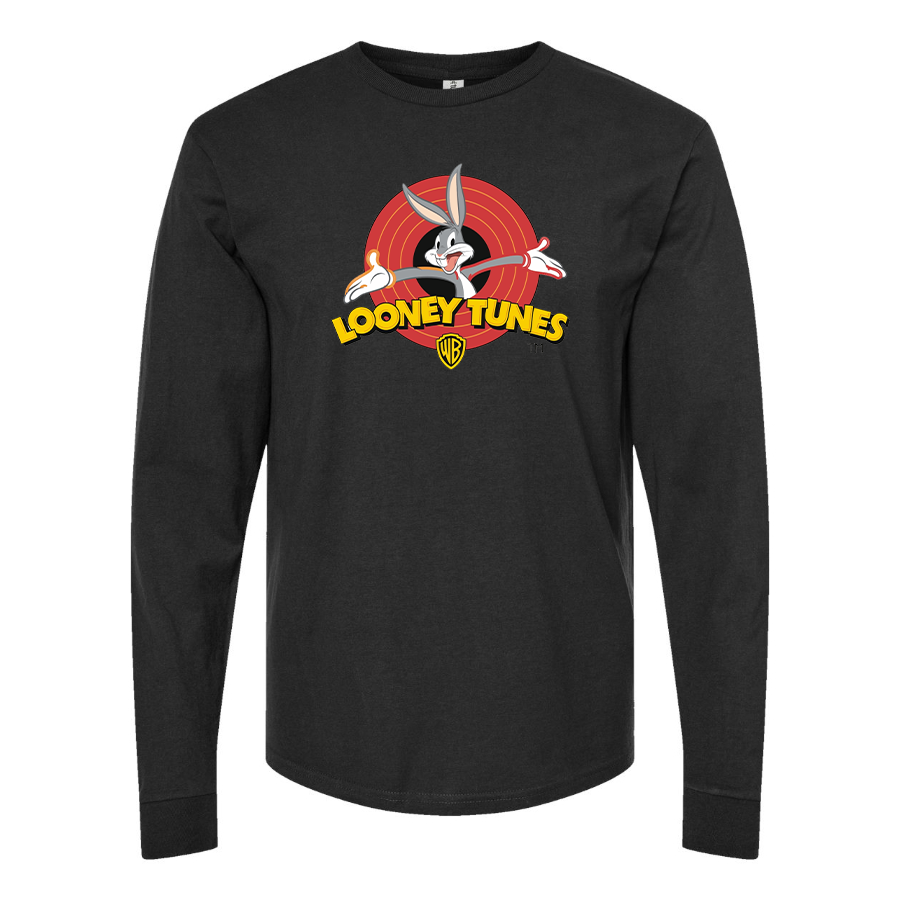 Men's Looney Tunes Warner Brothers Cartoon Long Sleeve T-Shirt