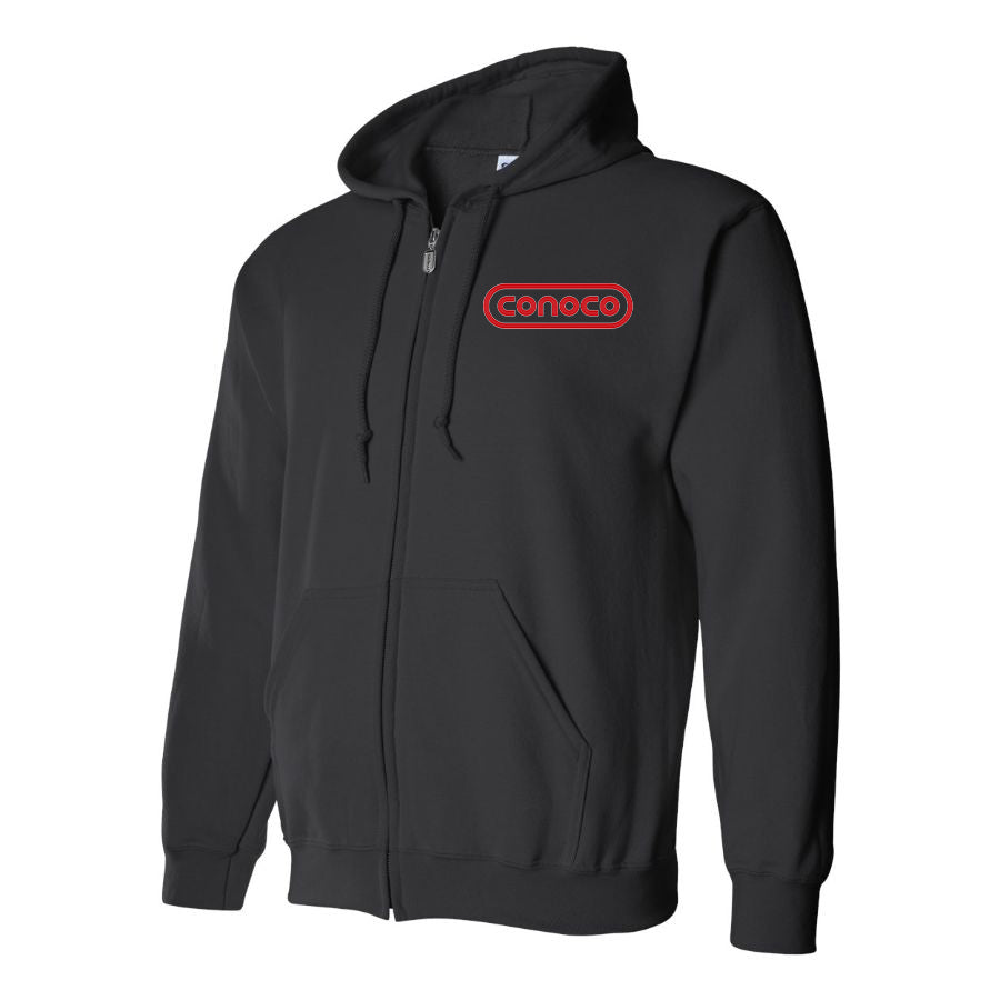 Men's Conoco Gas Station Zipper Hoodie