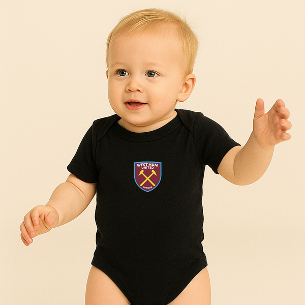 West Ham United FC Baby Romper Onesie