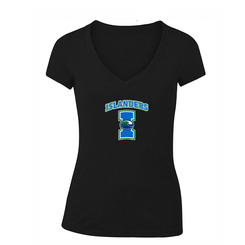 Women's  Texas AM CC Islanders  V-Neck T-Shirt