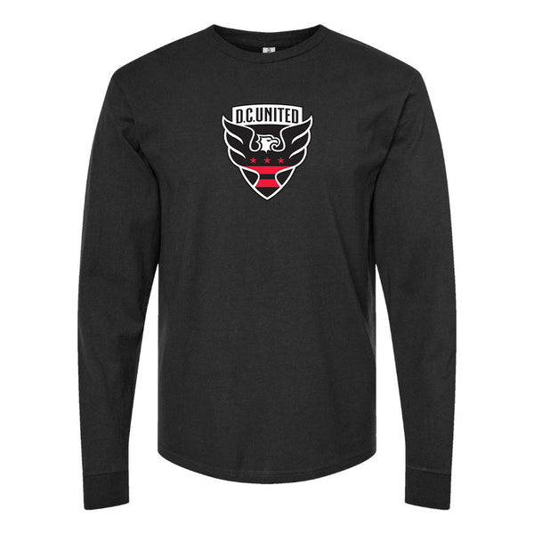 Youth Kids D.C United F.C Long Sleeve T-Shirt