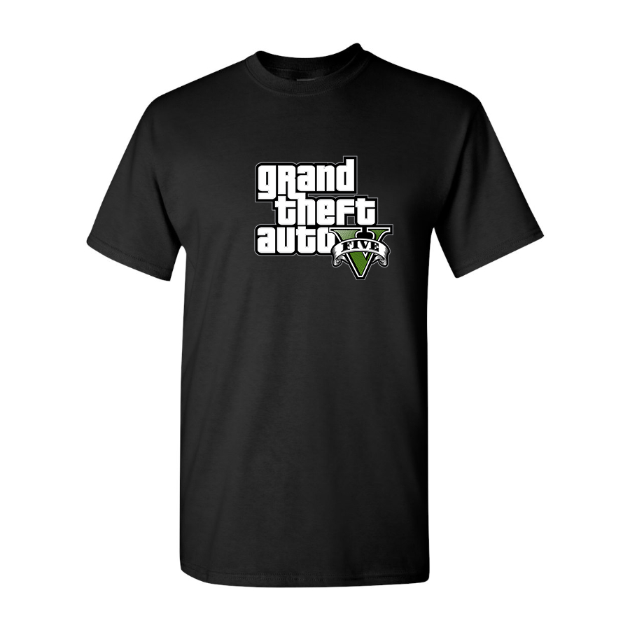 Men's GTA 5 Grand Theft Auto V Cotton T-Shirt Game