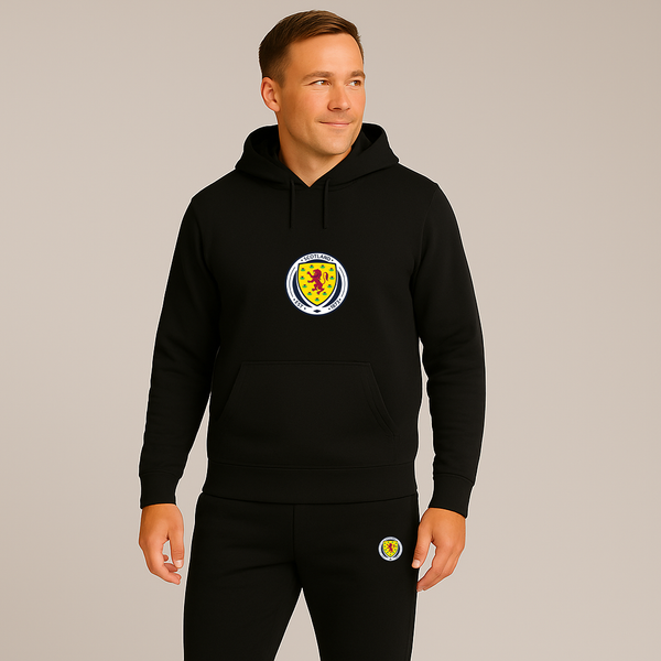 Men's Scotland National Soccer Team Hoodie Joggers Set