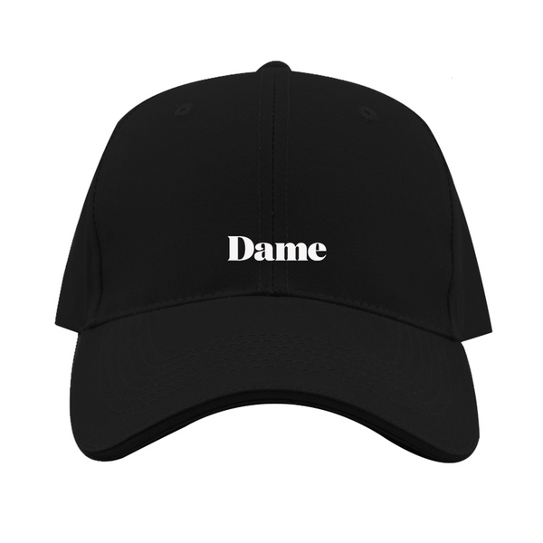 Dame Products   Dad Baseball Cap Hat