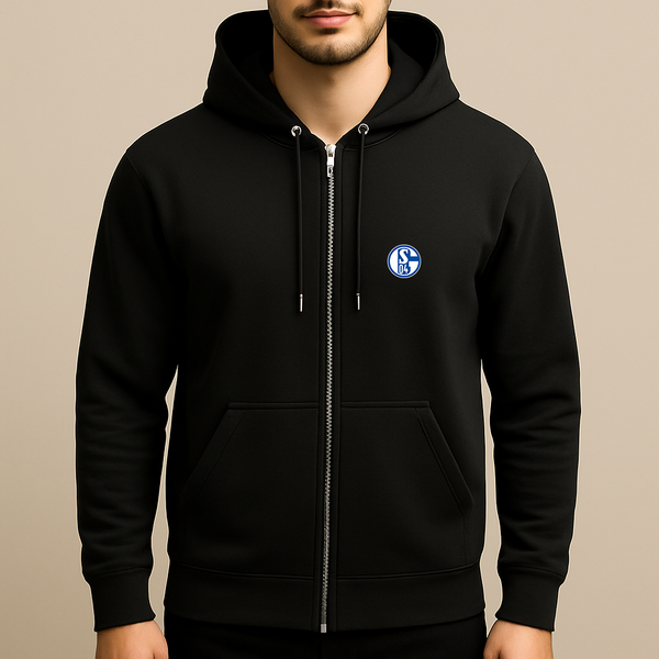 Men's Schalke 04 FC Zipper Hoodie
