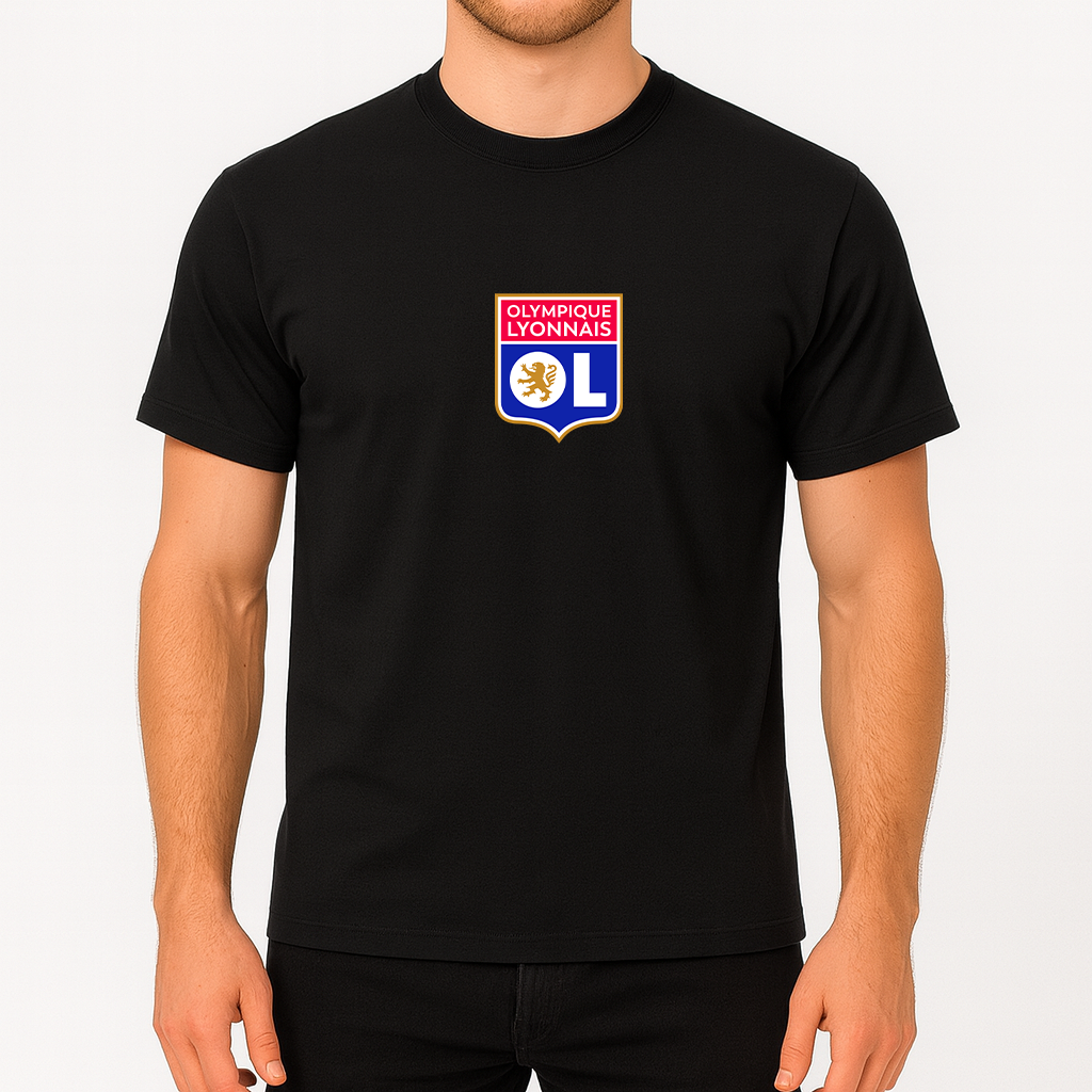 Men's Olympique Lyonnais FC Cotton T-Shirt